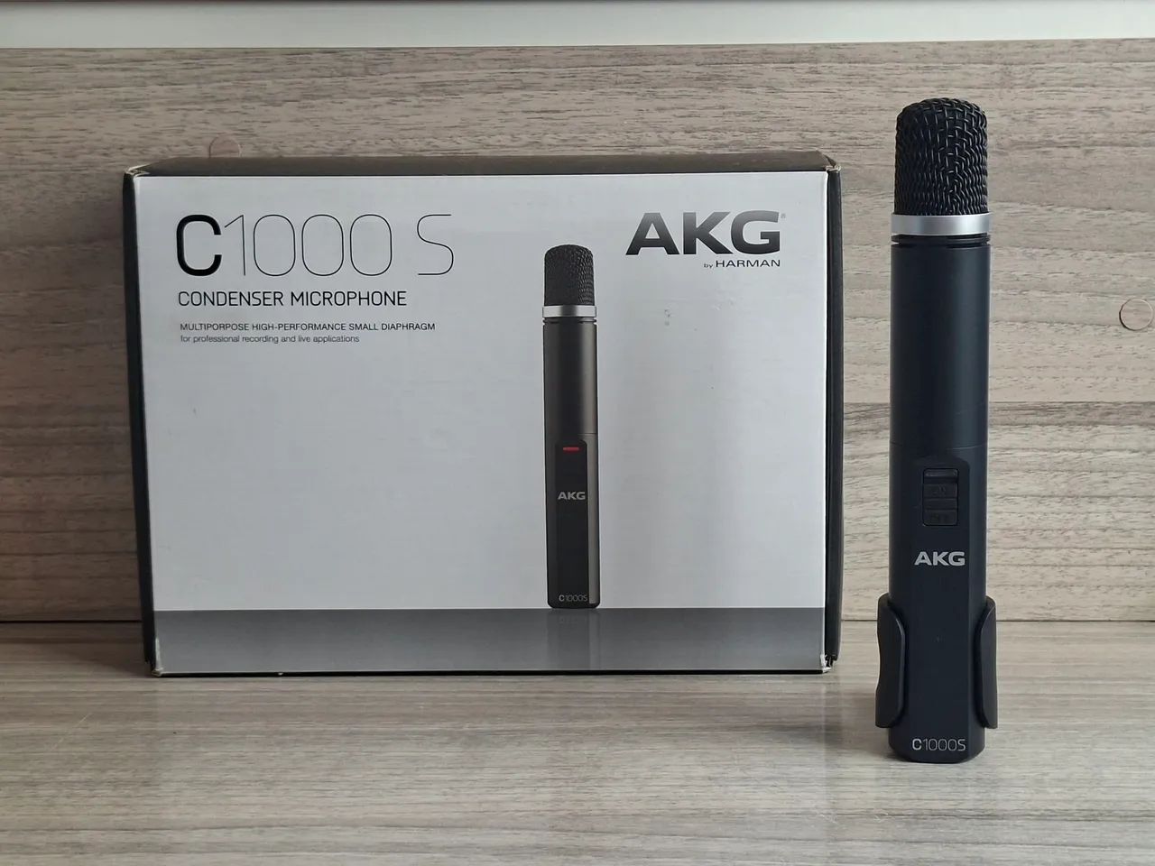 Microfone AKG C1000s - Nunca utilizado - Microfones e Gravadores