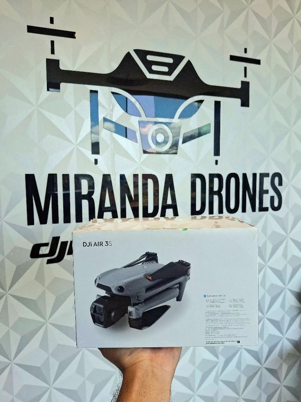 DRONE DJI AIR 3S STANDARD LACRADO PRONTA ENTREGA. - Foto 2