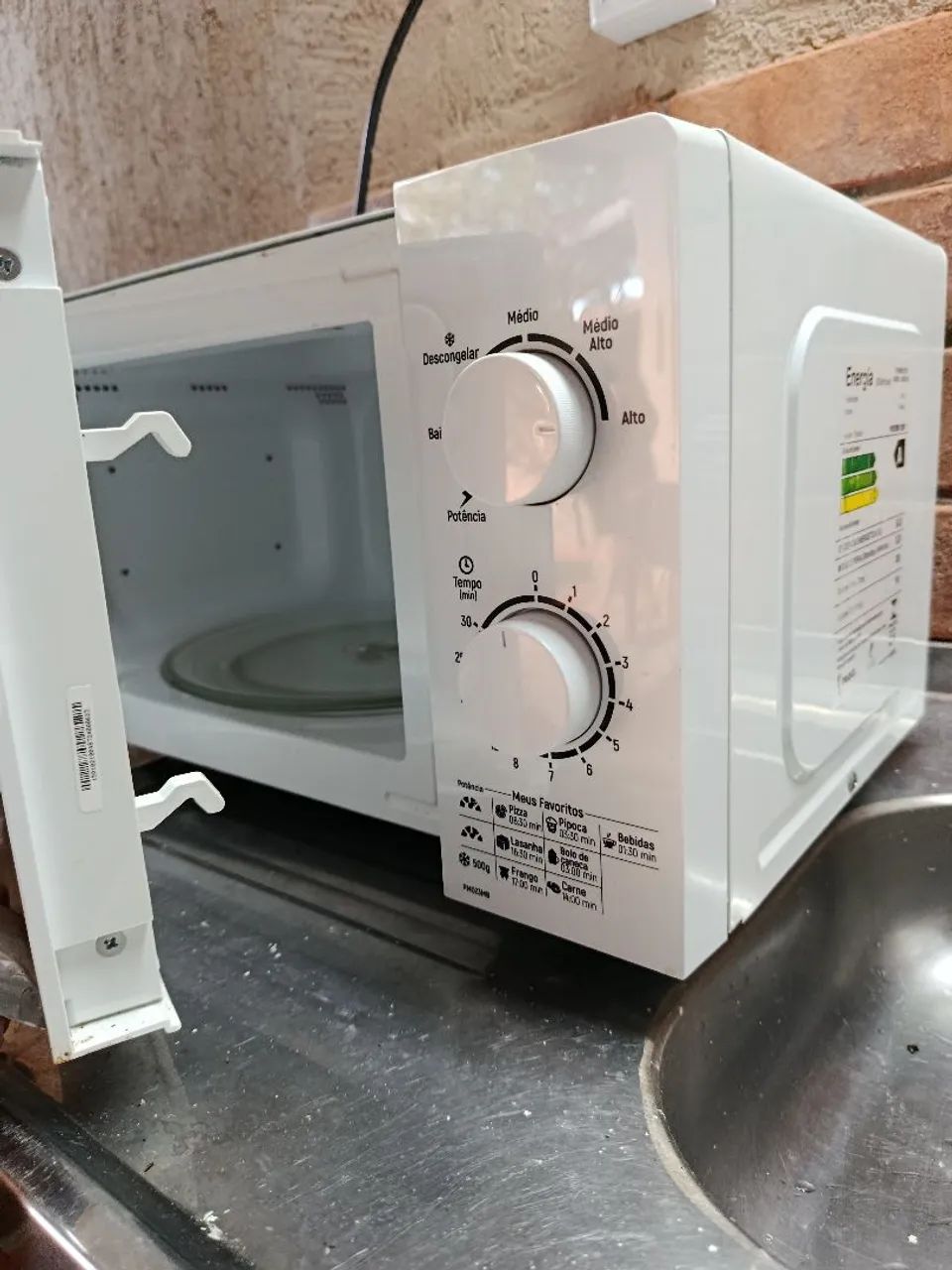 Microondas Philco 20L (Branco) - Foto 4