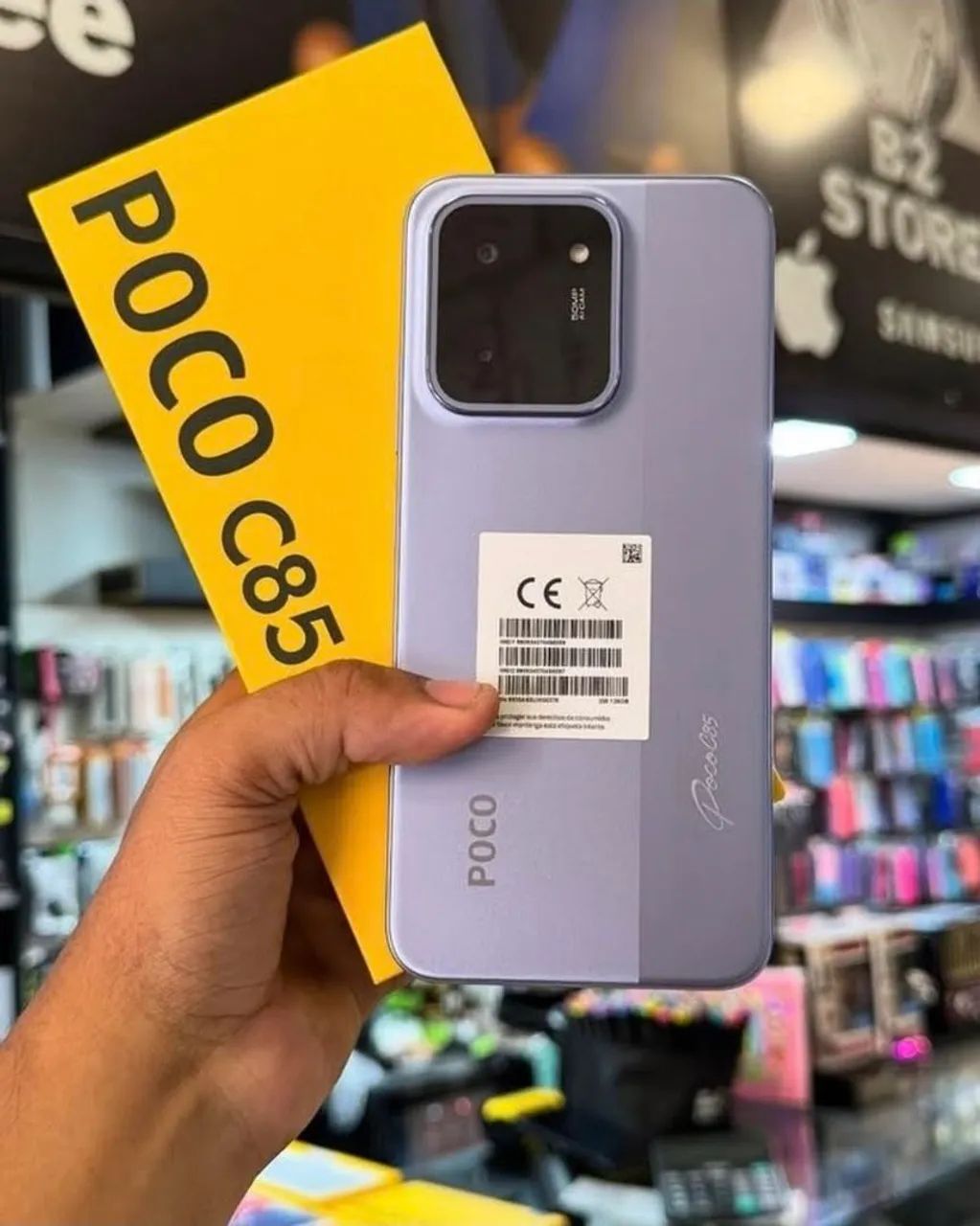 POCO C85 256/8GB Com NFC - Lacrado!!! - Foto 3