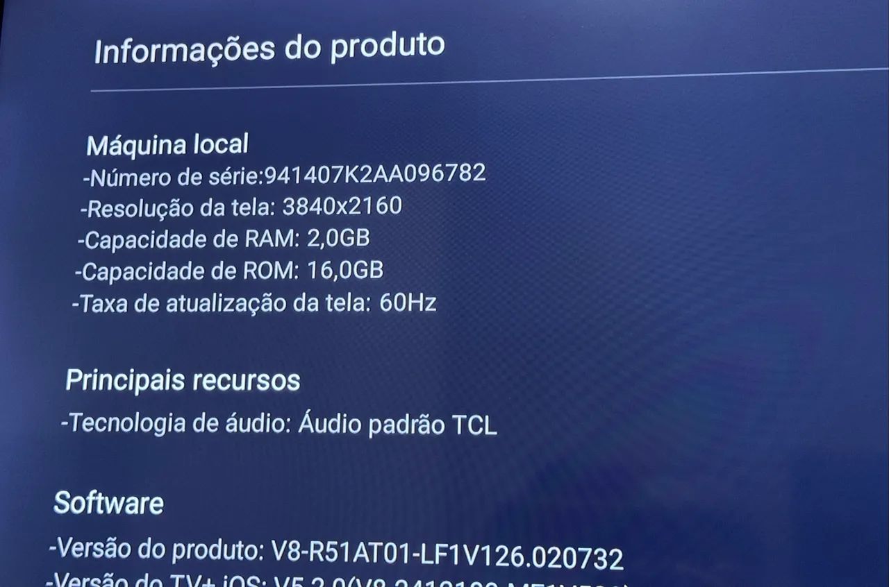 TV 4k 50 pol TCL Android - Foto 3