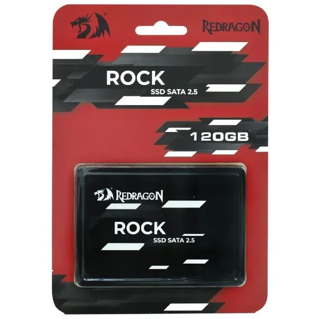 SSD 120GB Redragon Rock Sata III Leitura 520MB/S Gravacao 470MB/S - WZetta - Foto 5