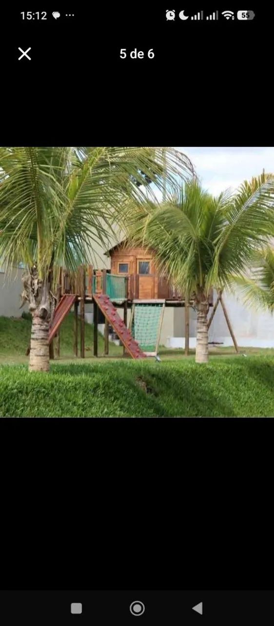 Playground completo com casinha suspensa  - Foto 3