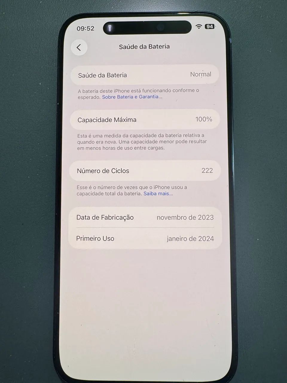  IPHONE 15 PRO MAX 256GB À VENDA - Foto 2