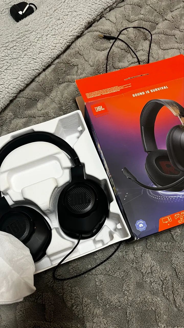JBL Quantum 100M2 + Logitech M170 | Headset usado só 2x - Foto 2