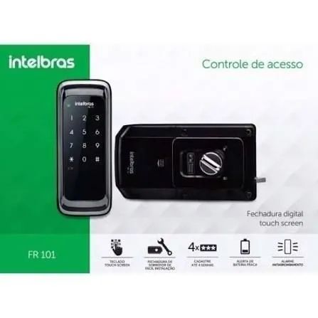 Fechadura digital IntelBras FR101 - Foto 2