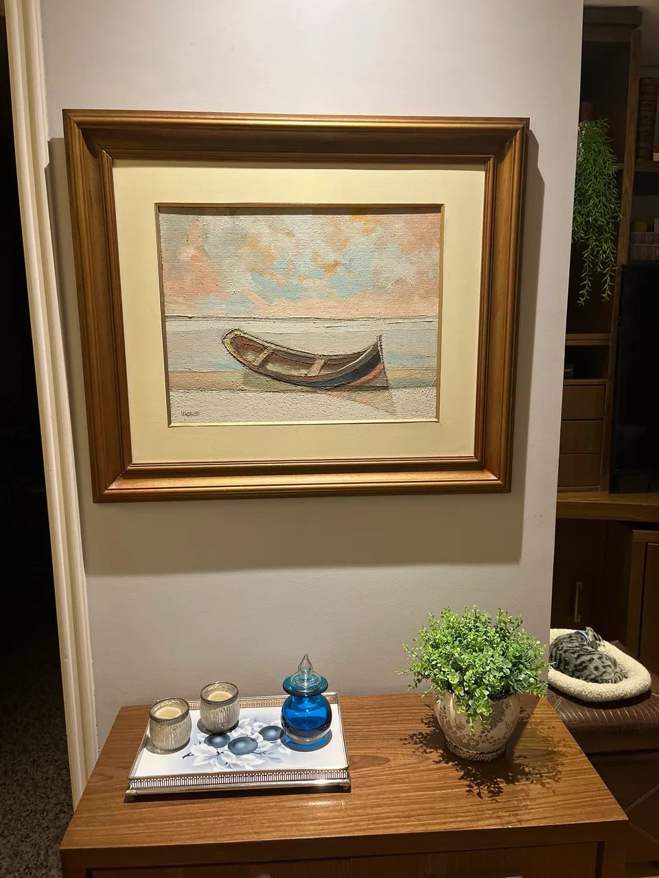 Óleo sobre tela marinha - Foto 2