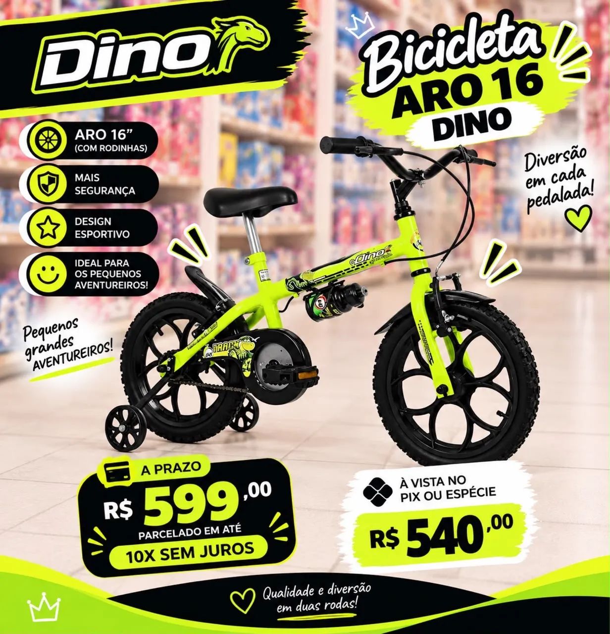 Bicicleta Infantil