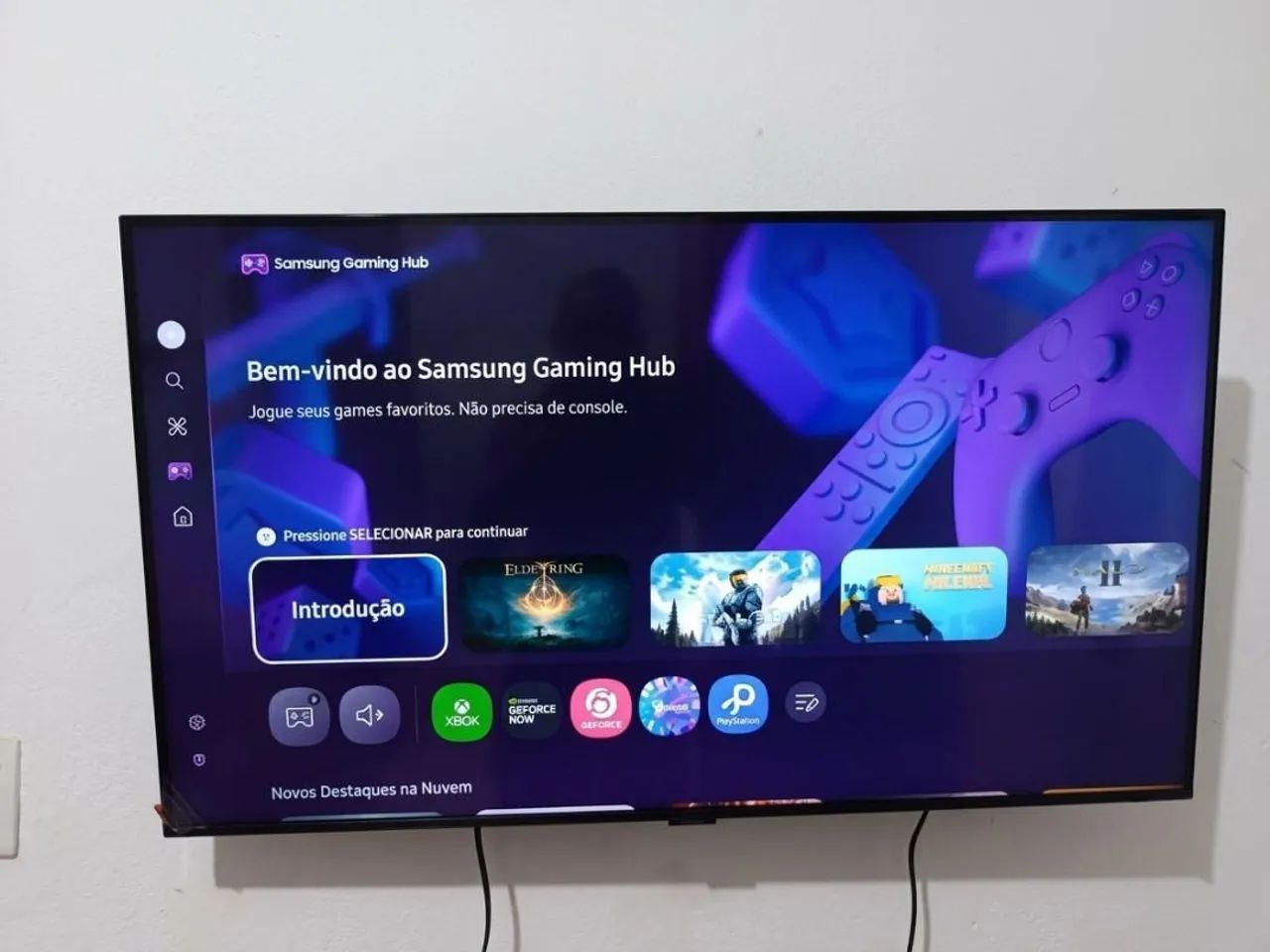 Vendo TV Samsung smart  cristal 4k 43 polegadas  - Foto 2