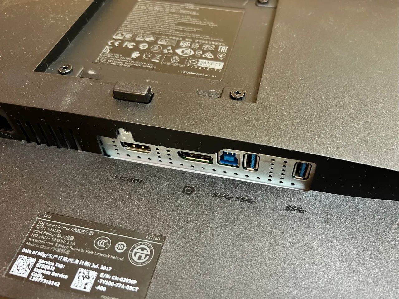 Monitor DELL Ultra Sharp 24 (retirada de peças) Aceito Troca - Foto 4
