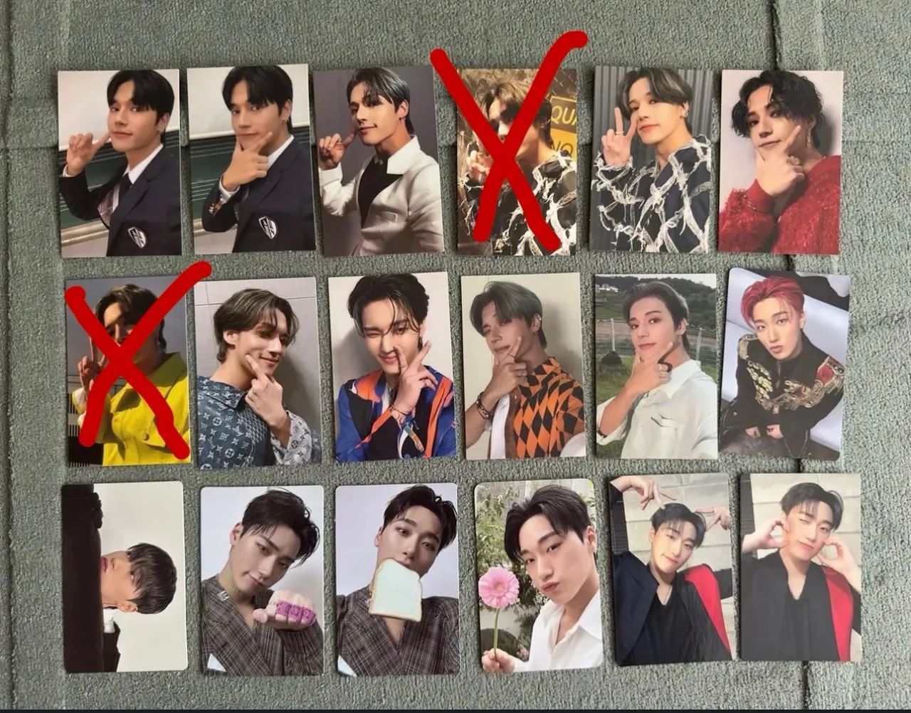 Photocards OFICIAIS ATEEZ K-pop (valor individual) - Foto 2