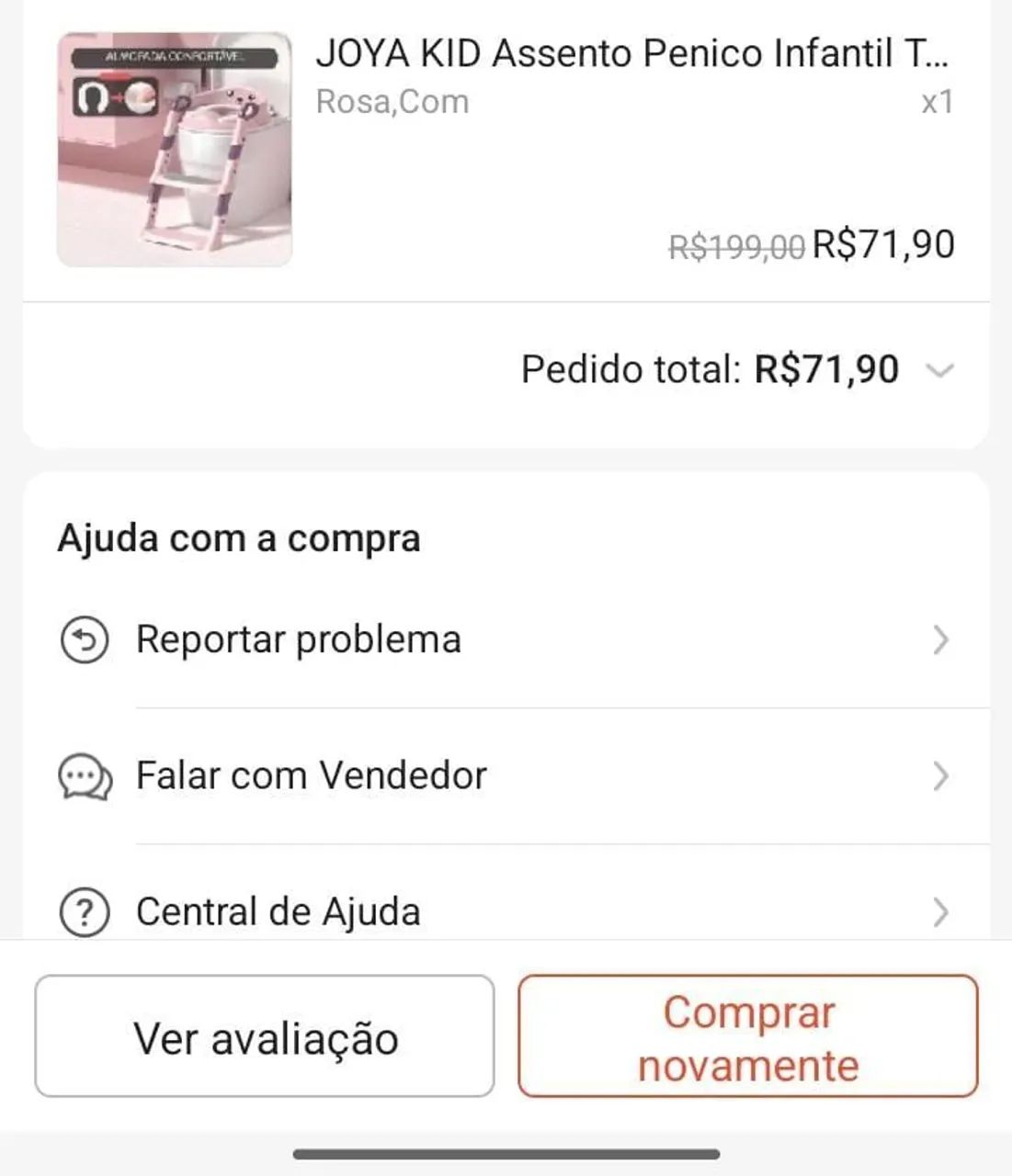 Assento redutor com escada - Foto 3