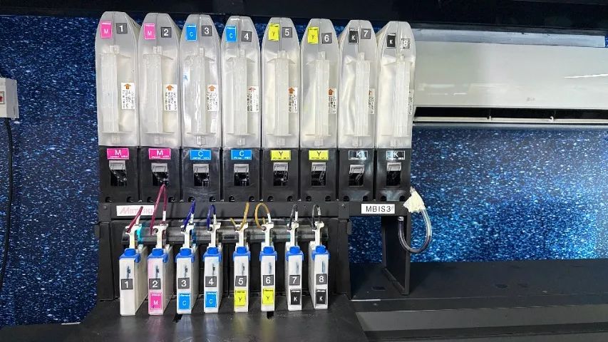 Impressora Mimaki CJV150-160 BS + 34 litros de tinta - Foto 4