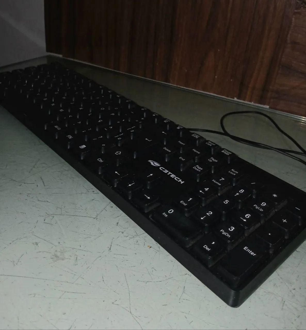 Teclado C3Tech USB com fio - Foto 2