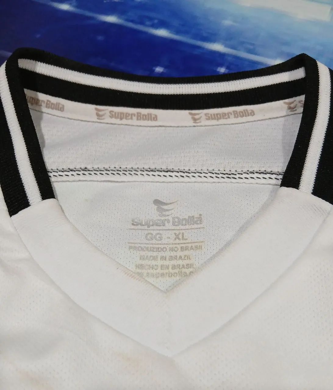 Camisa do XV de Piracicaba 2015 Super Bolla #15 de jogo Tamanho GG  - Foto 5