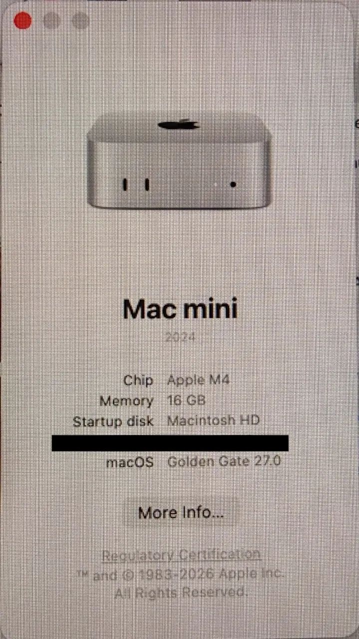 Mac Mini M4 16Gb RAM 256GB SSD em perfeito estado - Foto 2