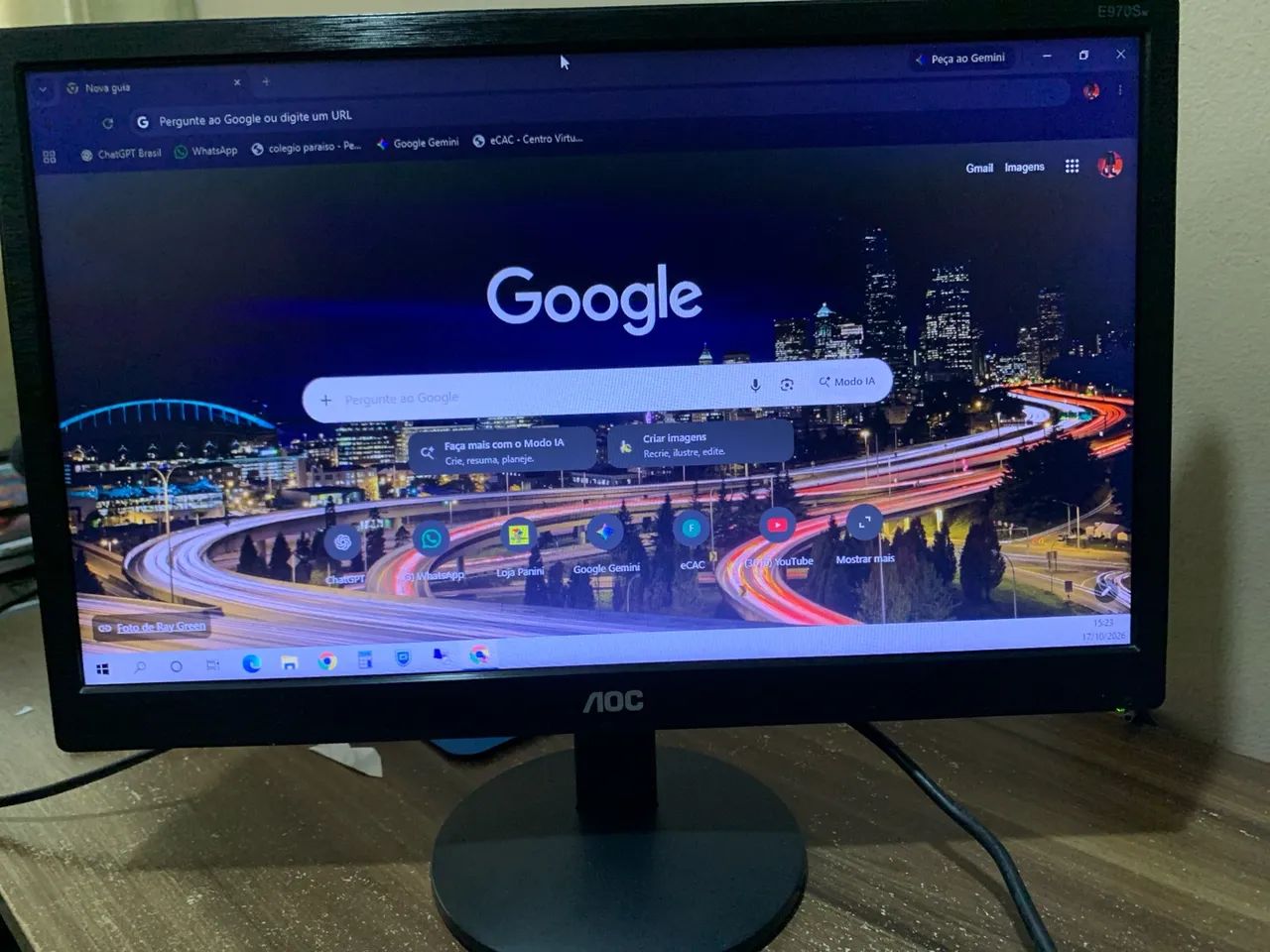 Monitor AOC Led E970Sw
