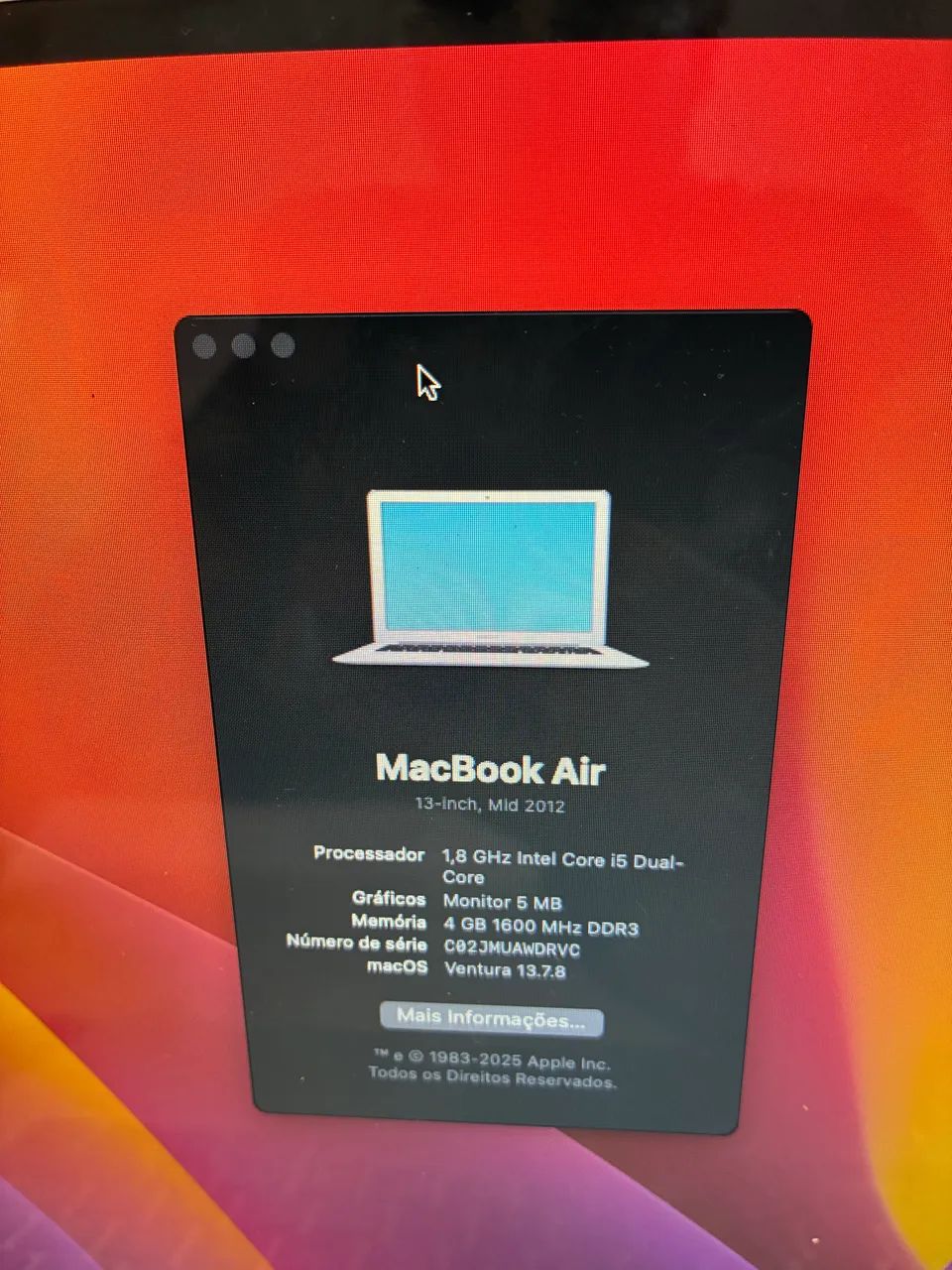 MacBook Air i5 2012  - Foto 4