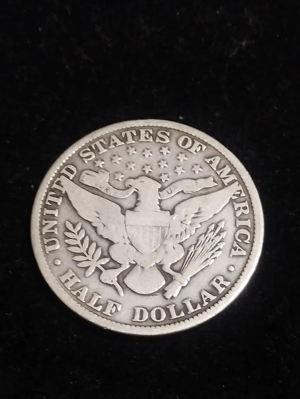 Moeda de prata Half dólar ano 1910 - Foto 3