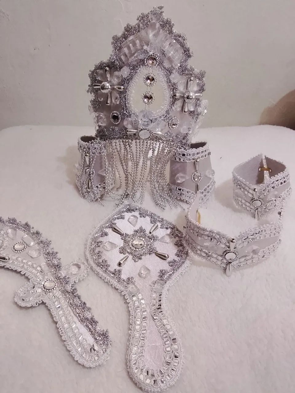 Paramenta orixá Yemanjá 