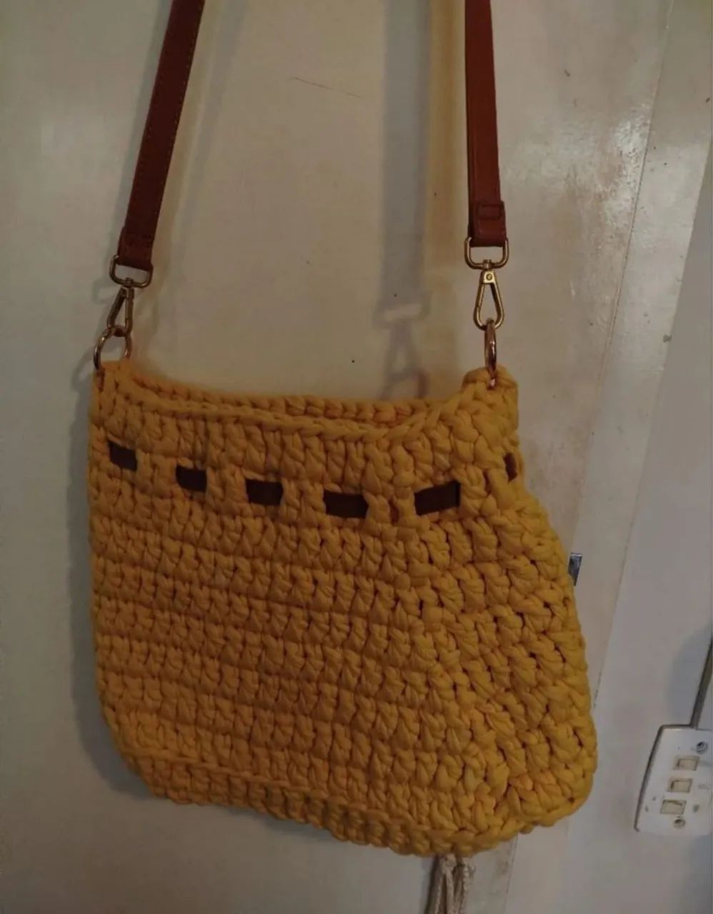 Bolsa de fio de malha  - Foto 2
