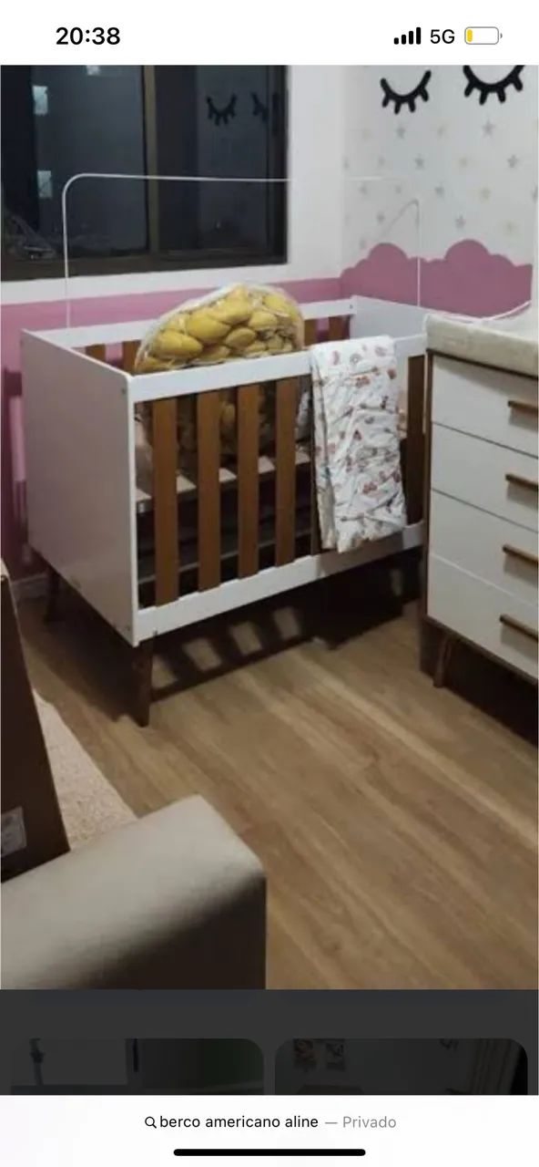 VENDO BERÇO POUCO USADO COM COLCHÃO - Foto 4