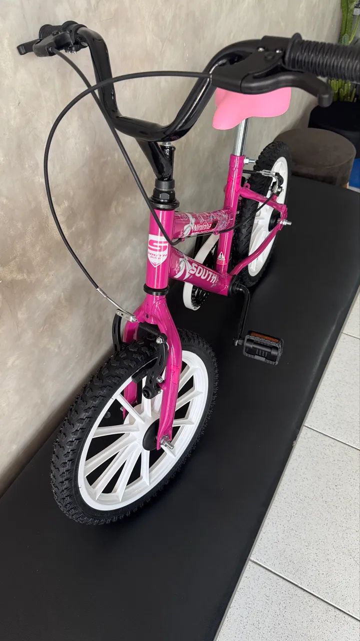 Bicicleta  infantil aro 16 zero sem uso  - Foto 3