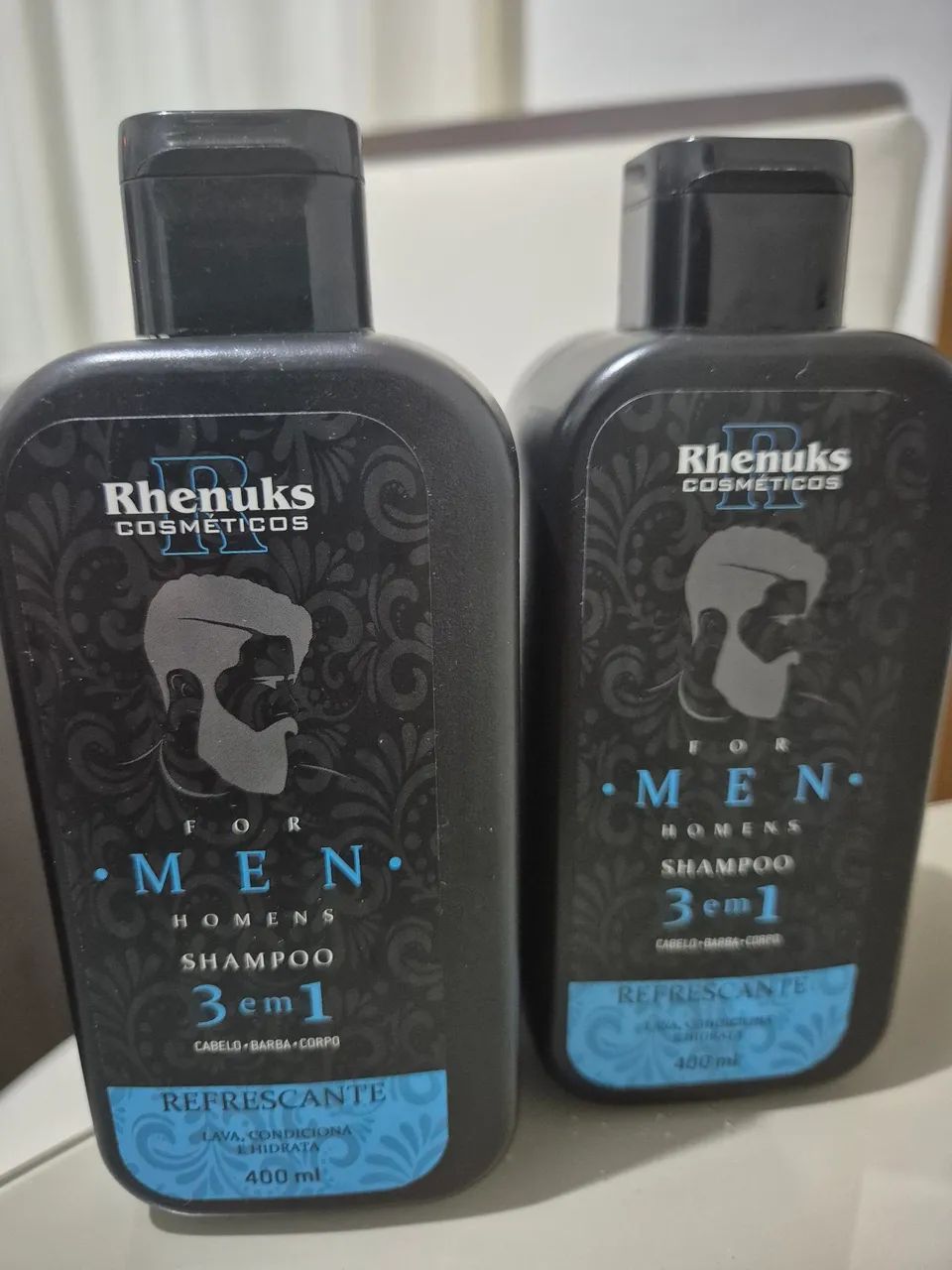 Shampoo barba, cabelo e corpo
