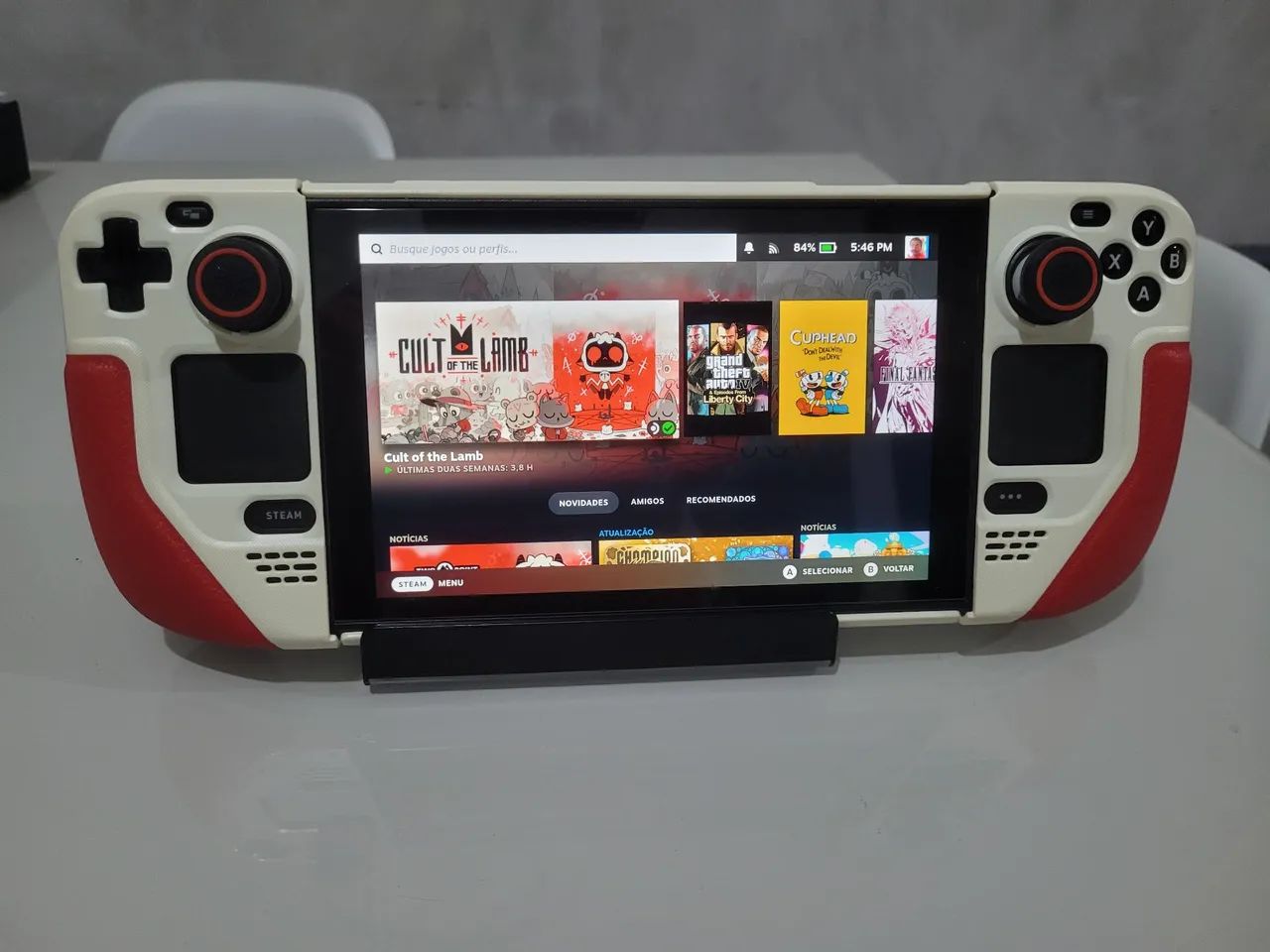 Steam Deck LCD 256gb - Consoles de Vídeo Game - Guará II, Brasília