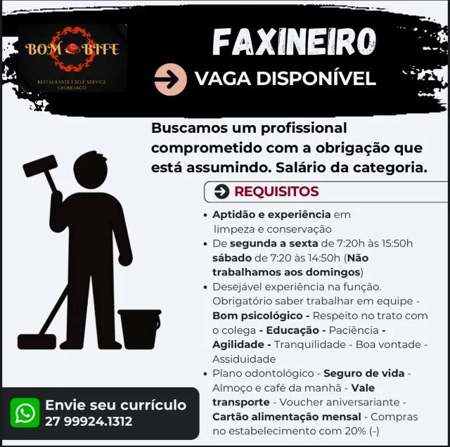 FAXINEIRA
