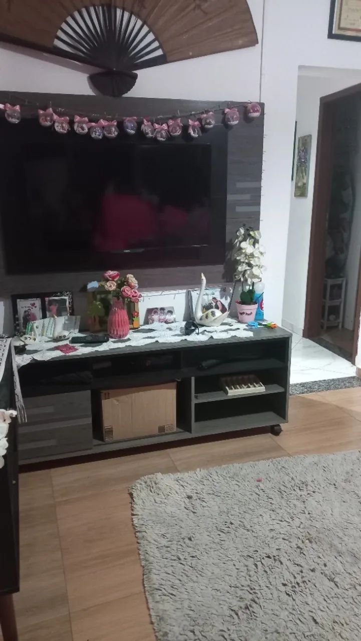 Rack com painel para sala