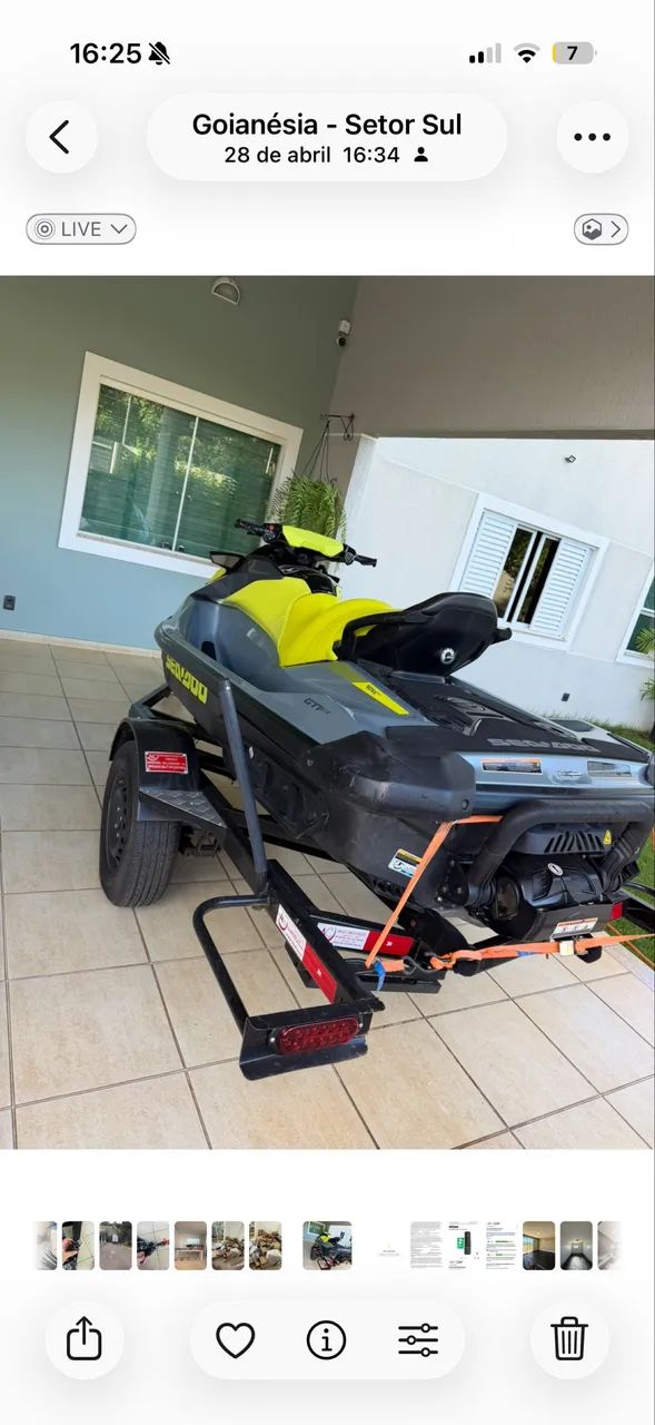 Carretinha para jet ski nova  - Foto 4