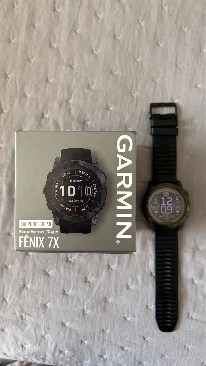GARMIN FÊNIX 7x solar sapphire  - Foto 2