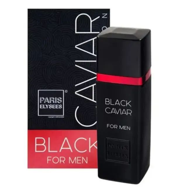 Black Caviar 100ml Edt Masculino 21% Off Referência Armani Code Paris Elysees Perfume
