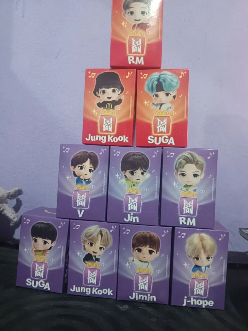 Tiny Tan BTS do McDonald's