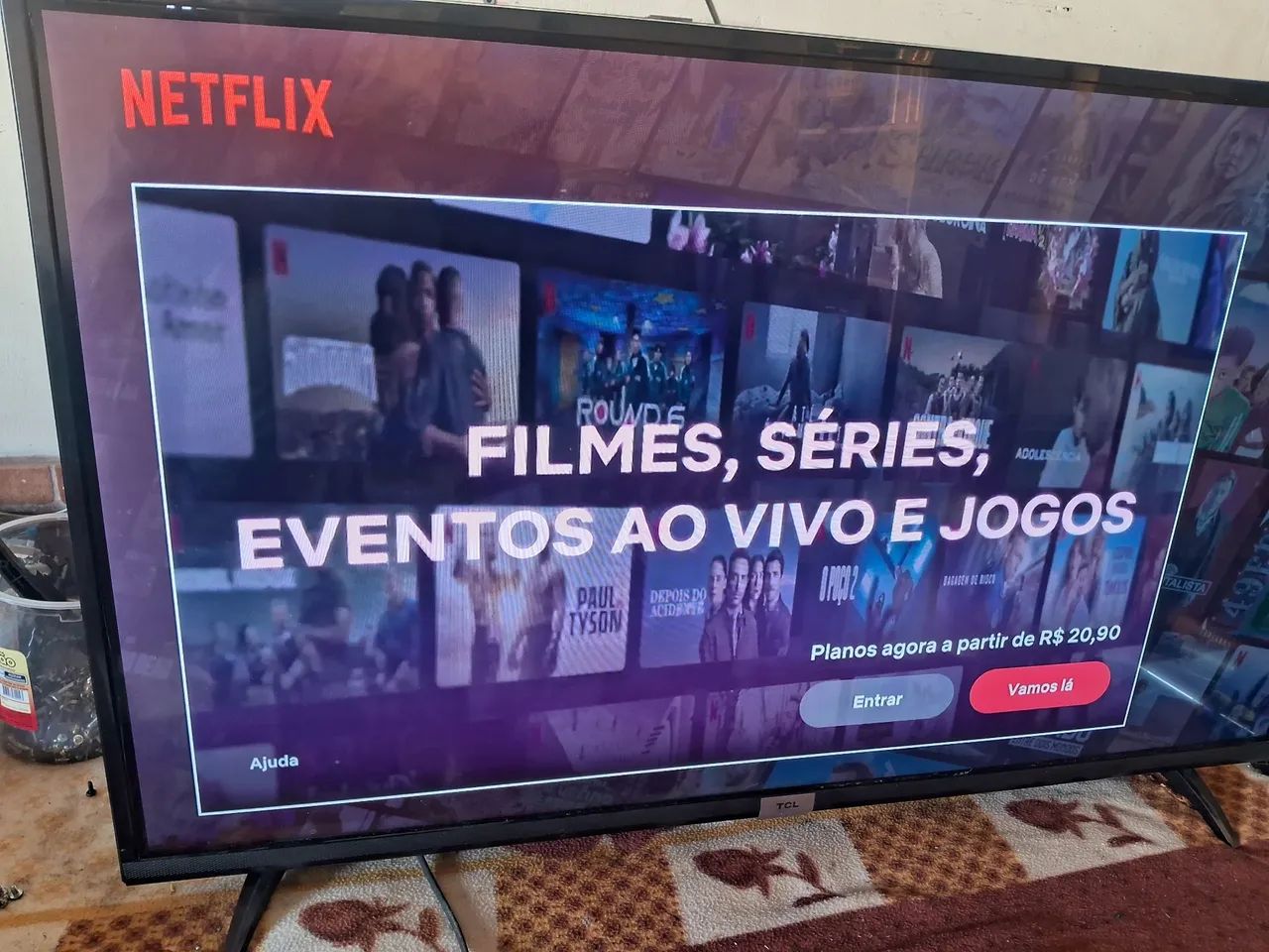 Smart tv tcl 43 polegadas 