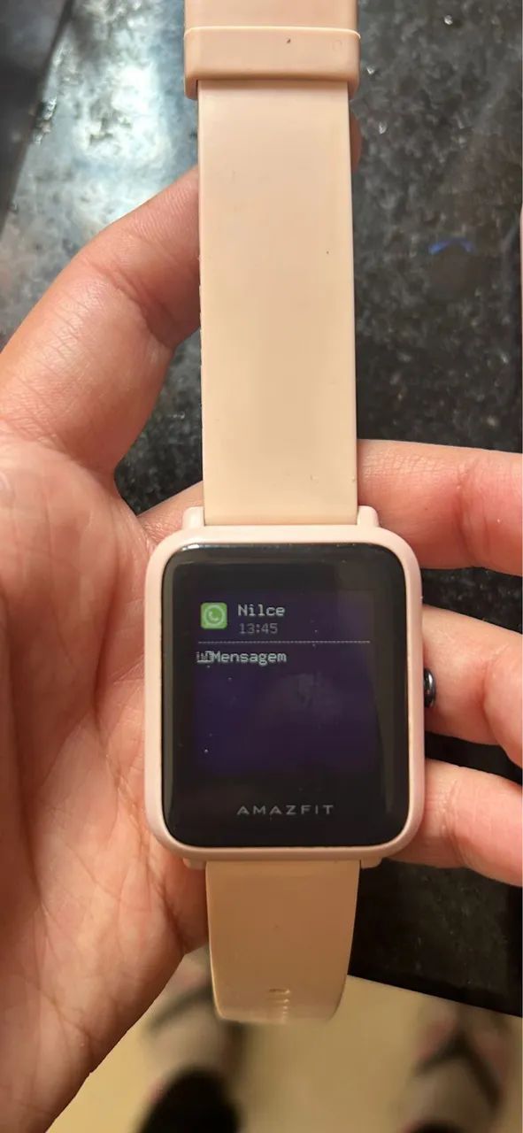 Smartwatch Amazfit Original Rosa - Ótimo Estado - Foto 5