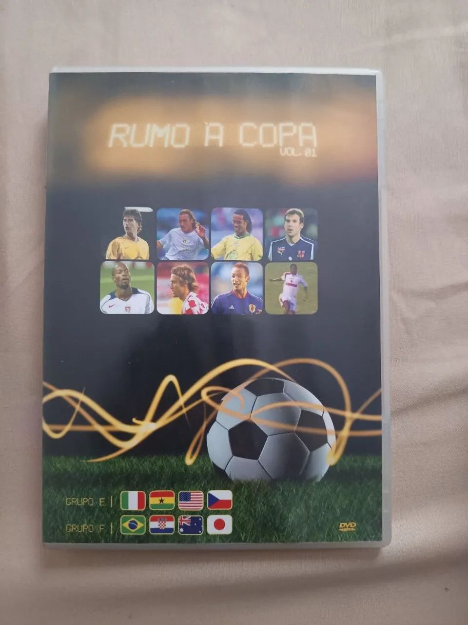 Coleção com 5 dvds futebol  - Foto 3