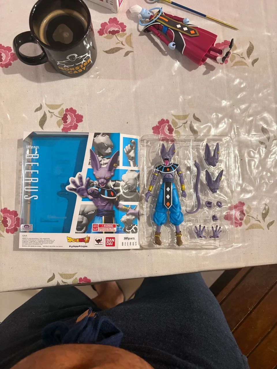 Beerus shf original bandai - Foto 4