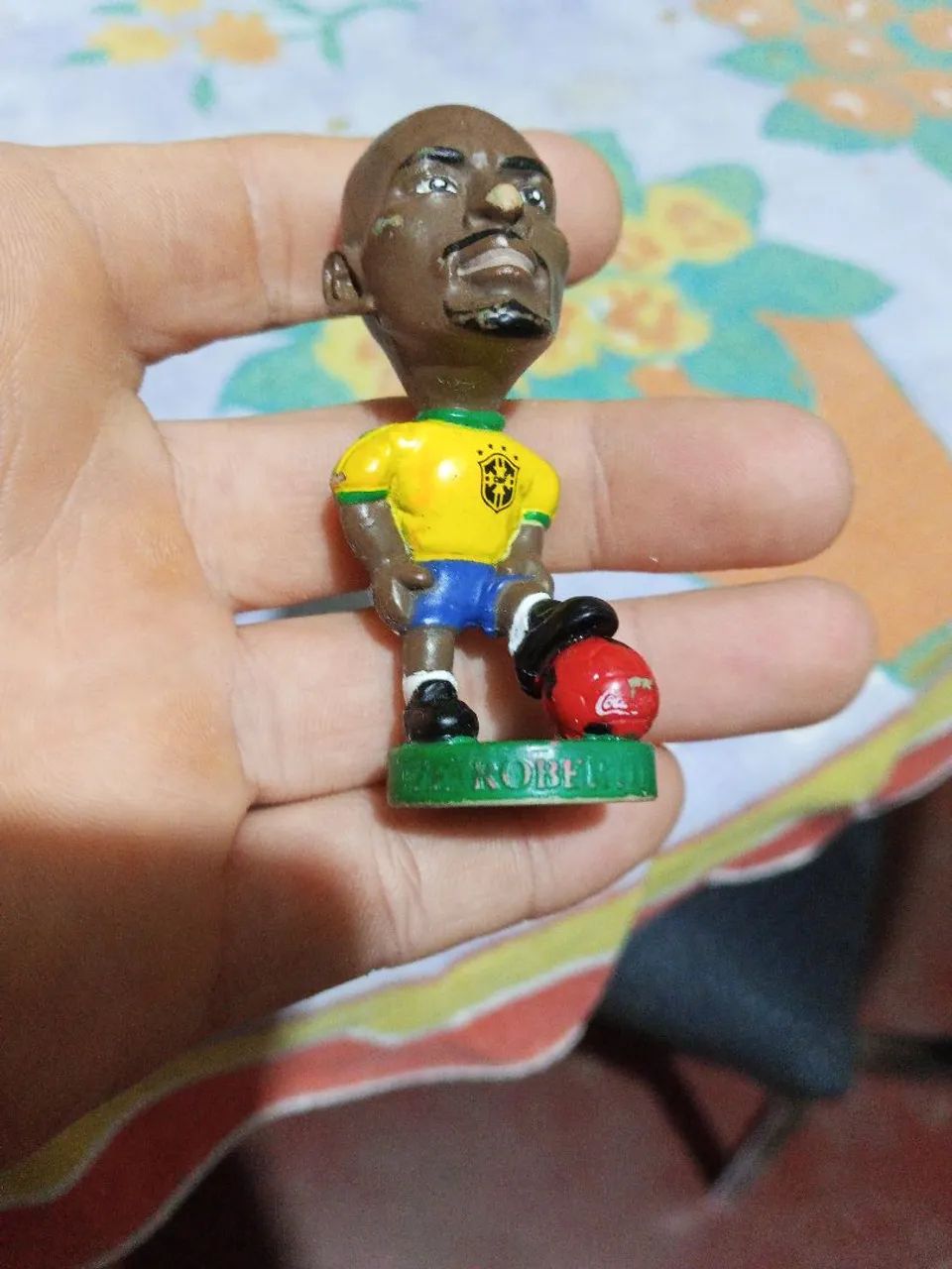 Boneco promocional da COCA-COLA Mini craque! - Brinquedos e Jogos