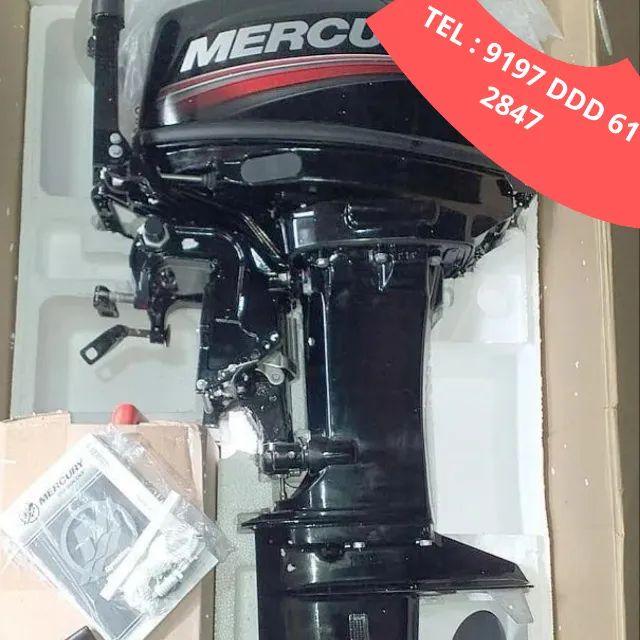 Mercury 80 HP 4 Tempos - Novo e Seguro