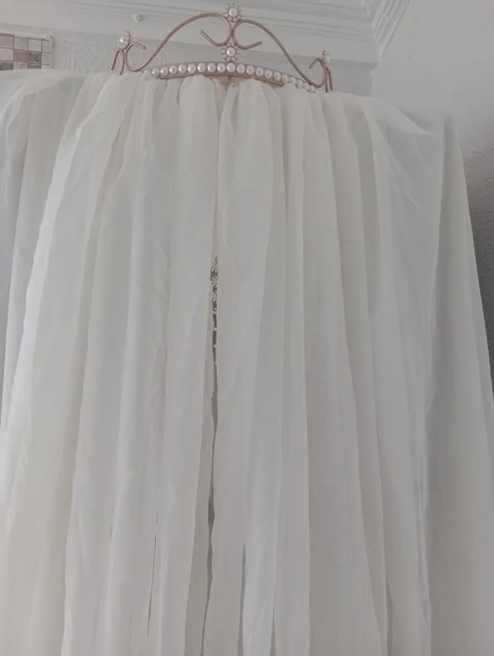 Mosquiteiro de berço infantil coroa de princesa  - Foto 5