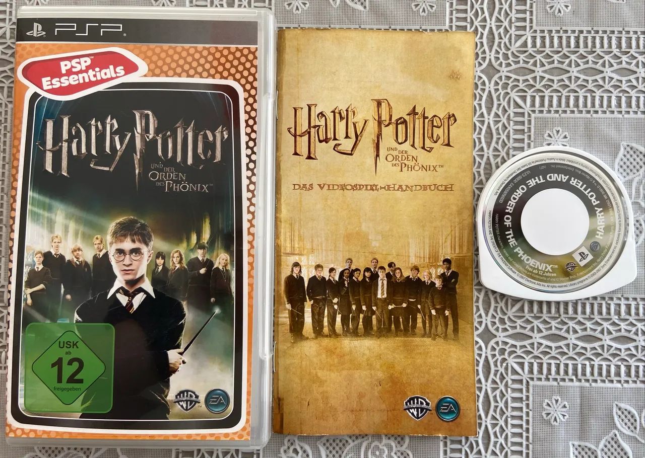 Jogo PSP - Harry Potter e a Ordem da Fênix - Jogos de Vídeo Game