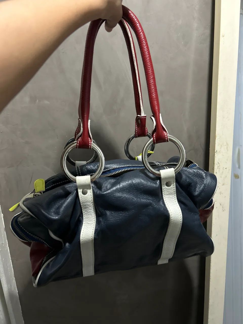 Bolsa feminina de couro  - Foto 3