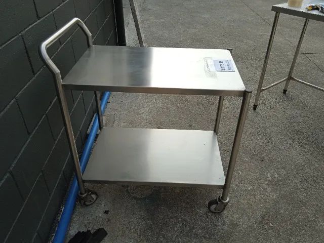 Carro de 2 Planos em Aço Inox - Foto 2