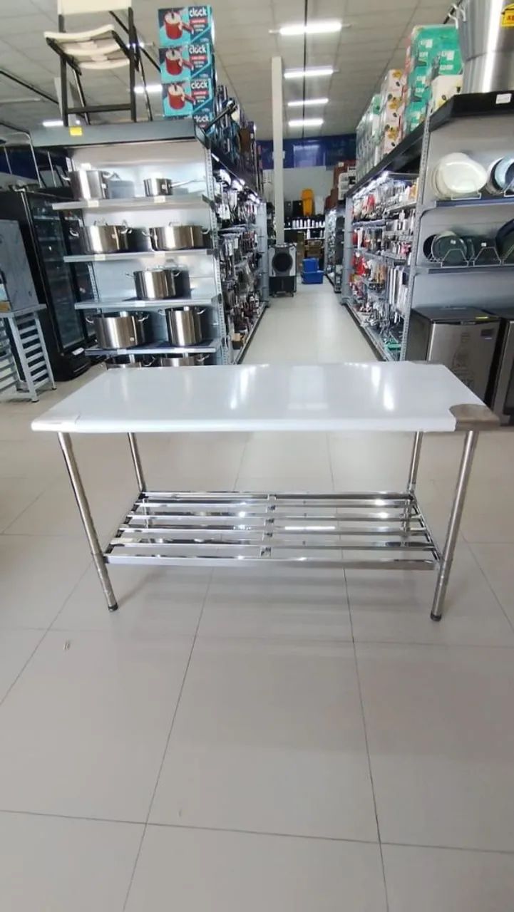 Mesa De Manipulação Inox 1.50 Metro Imeca