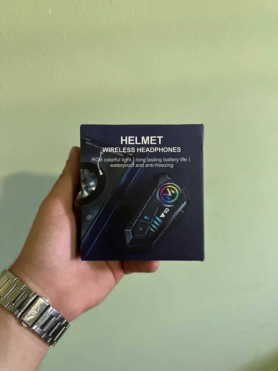 Fone de ouvido para capacete com microfone NOVO - Foto 2