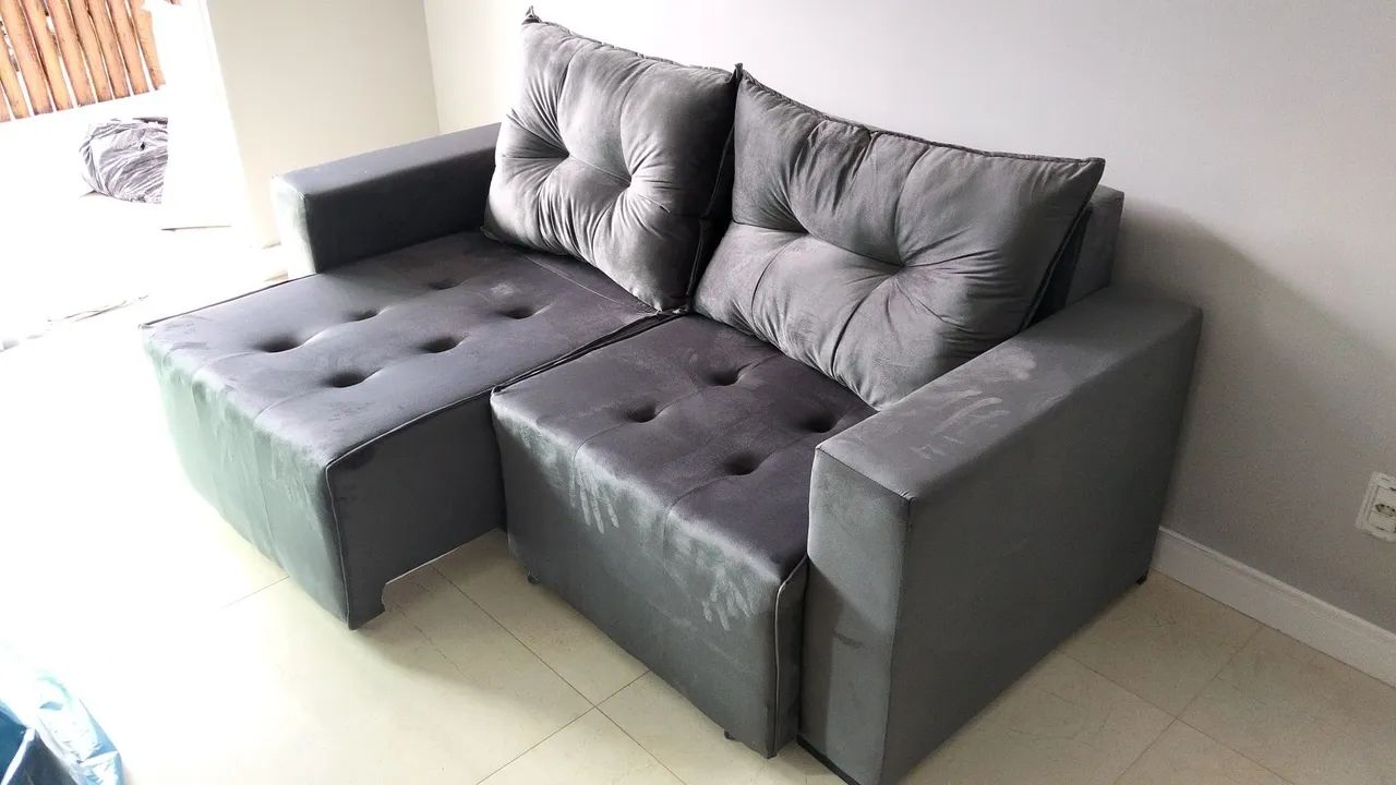 PROMOÇÃO DE SOFÁ PREÇO IMPERDIVEL ENTREGA GRATUITA  - Foto 2