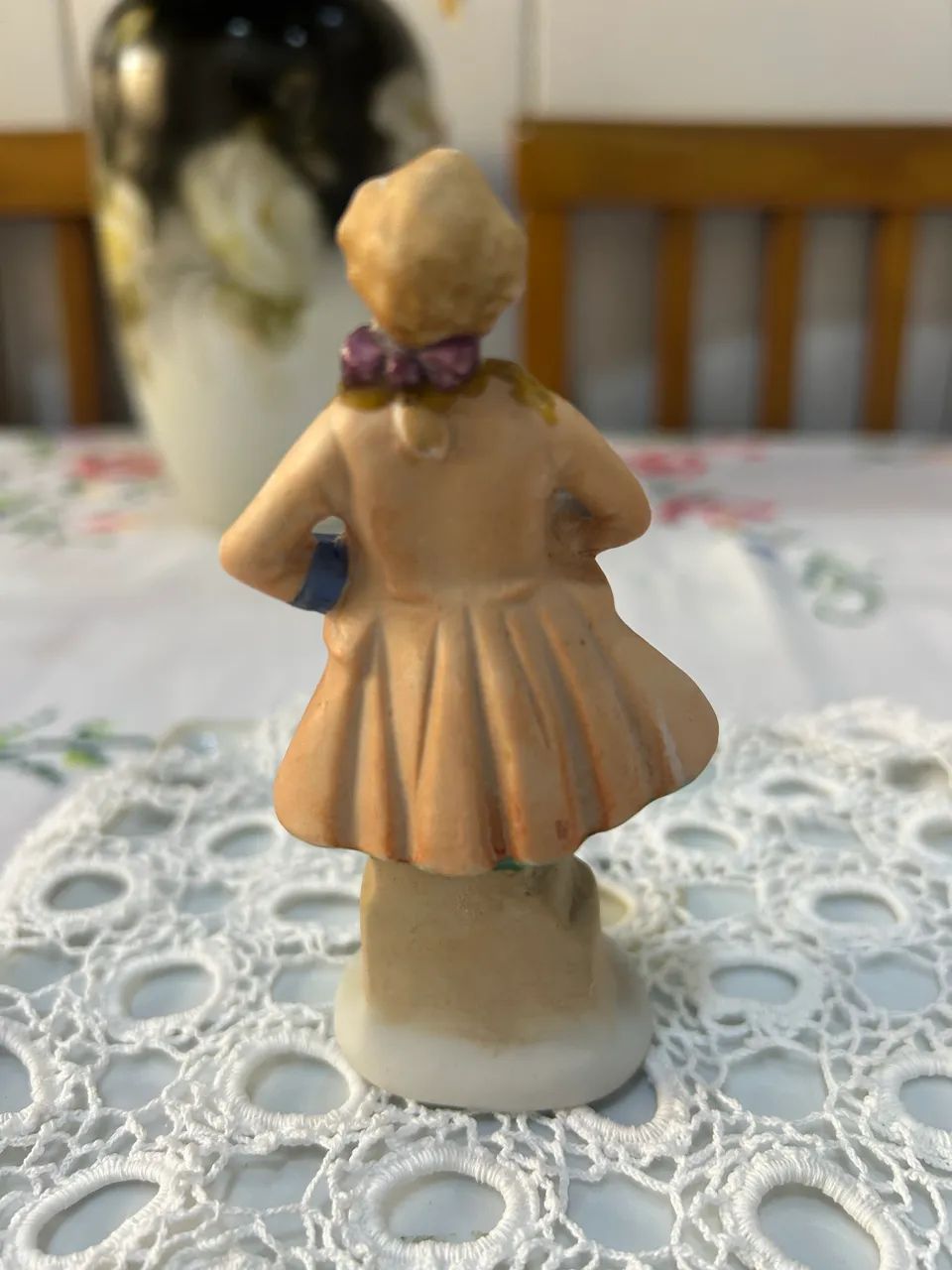Casal de época em porcelana biscuit   - Foto 4