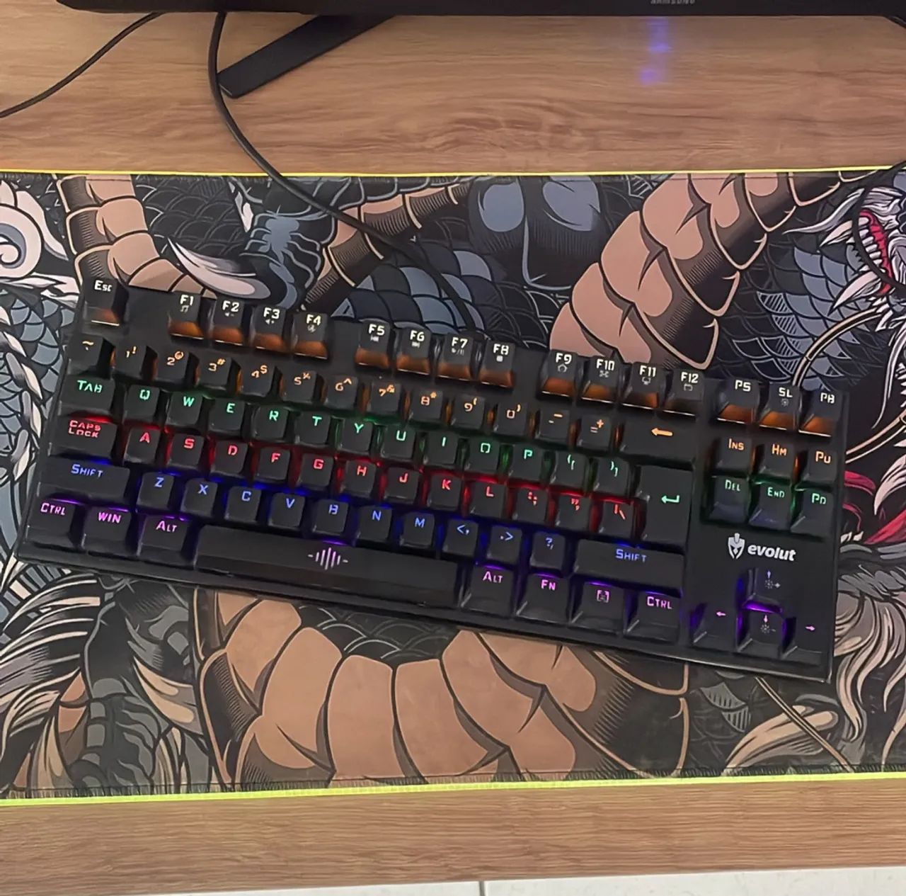 Teclado mecânico 75% Evolut
